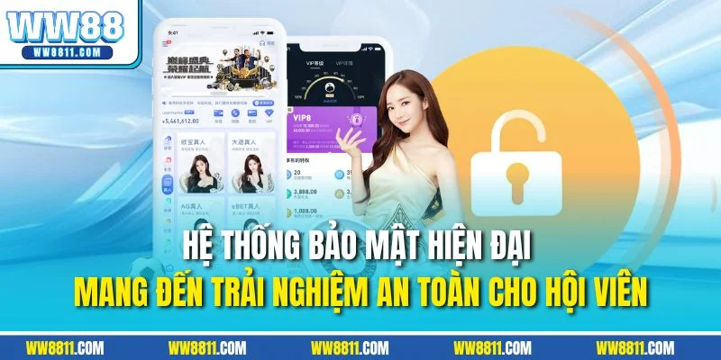 Hệ thống bảo mật hiện đại mang đến trải nghiệm an toàn cho hội viên