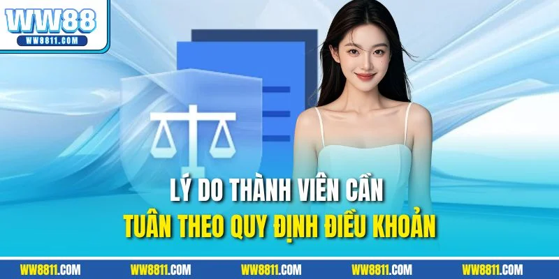 Lý do thành viên cần tuân theo quy định điều khoản